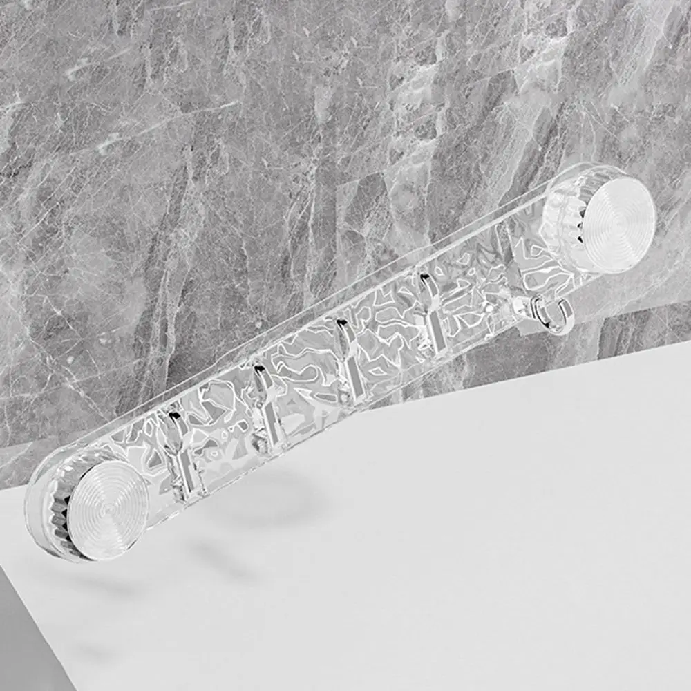 Bathroom Wall Suction Cup Hook Rack